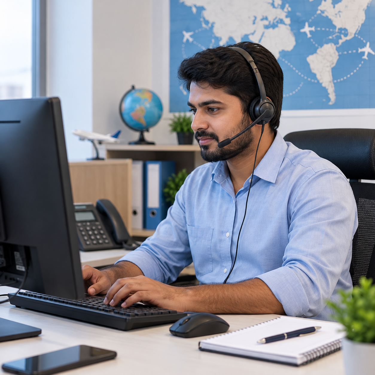 Worldwide travel reservations and holiday support